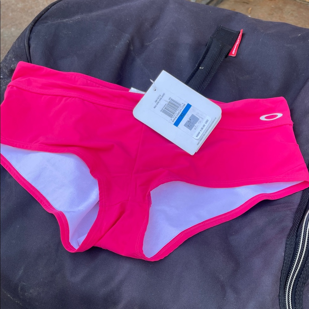 Oakley Women’s Bright Pink Athletic Bikini Briefs